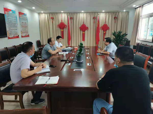 集團疫情防控辦公室到公司調研 集團疫情防控辦公室到公司調研