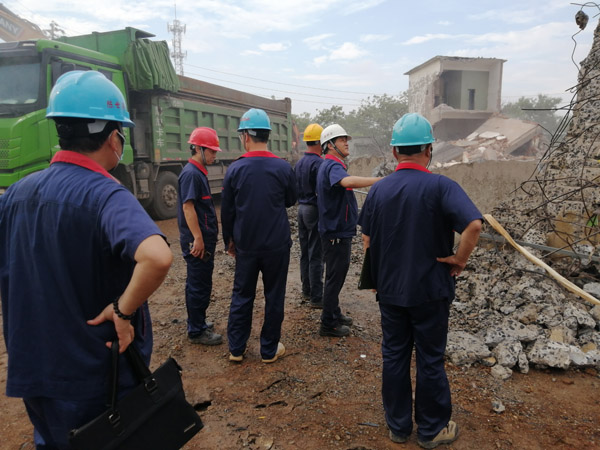 公司開展二季度安環、消防、防汛綜合大檢查