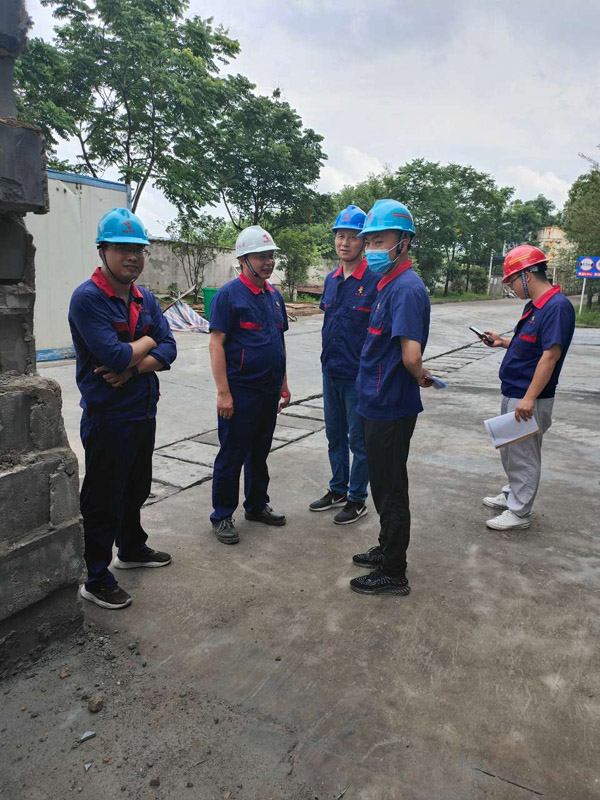 公司開展二季度安環、消防、防汛綜合大檢查