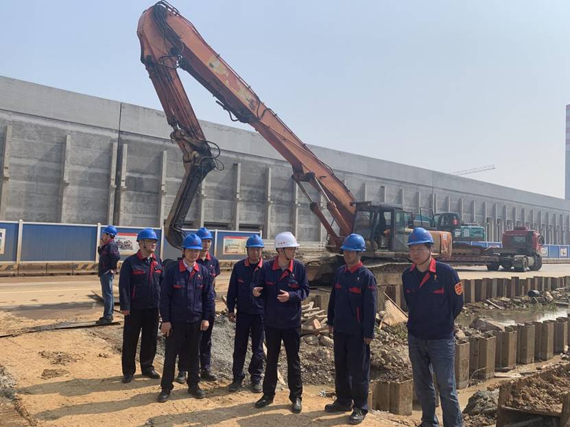 王伍升到銅基新材料項目調研 王伍升到銅基新材料項目調研